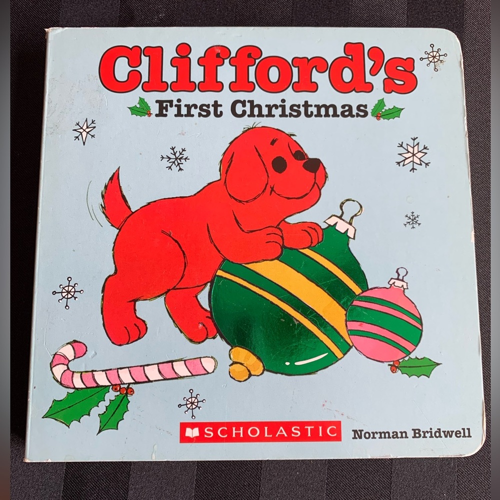 Clifford’s First Christmas board book Gently used